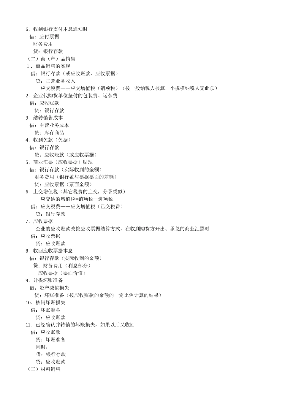 会计分录模版集合_第3页