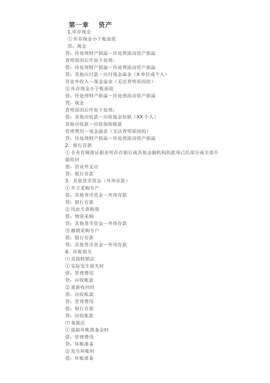 会计分录大全_第1页