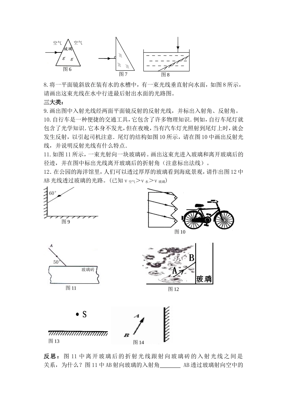 光现象作图专题_第2页