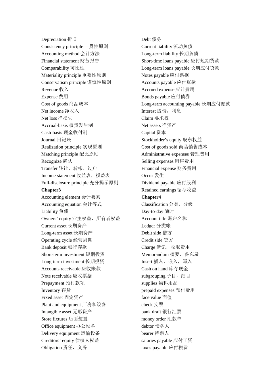 会计英语词汇(同名23216)_第2页