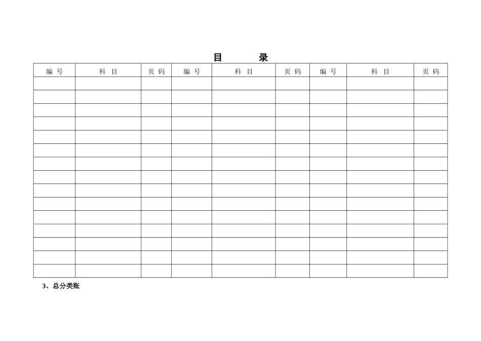 会计账簿电子格式样板_第2页