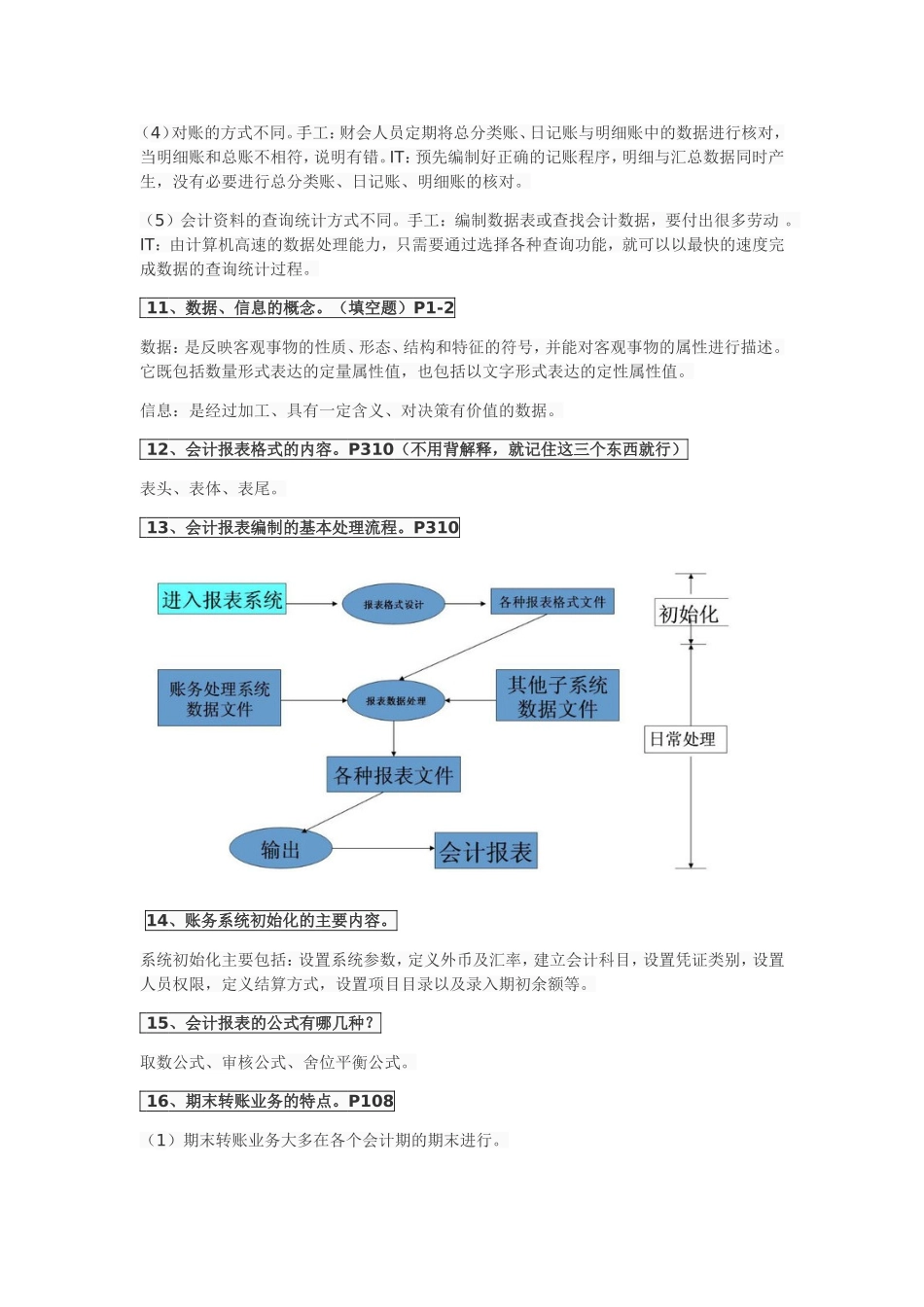 会计信息系统(期末复习重点)_第3页