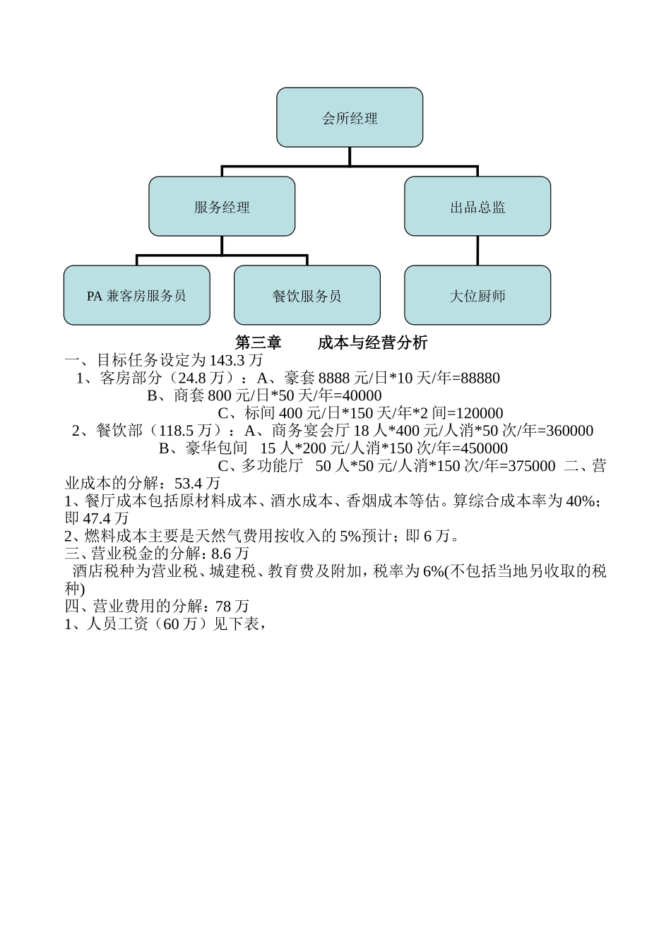 会所经营方案_第3页