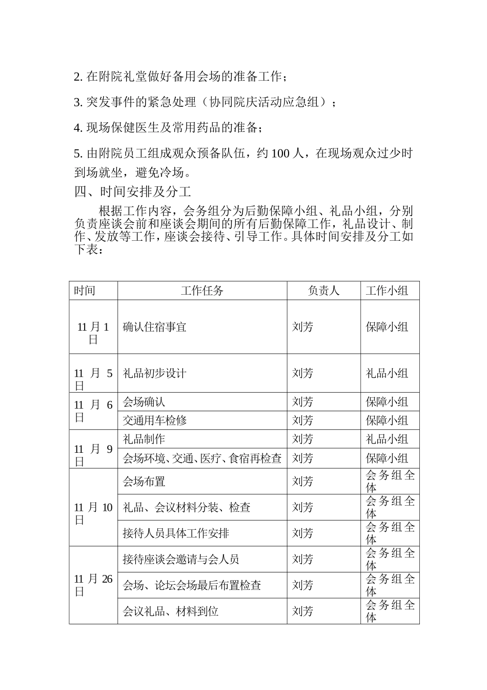 会务组工作方案_第3页