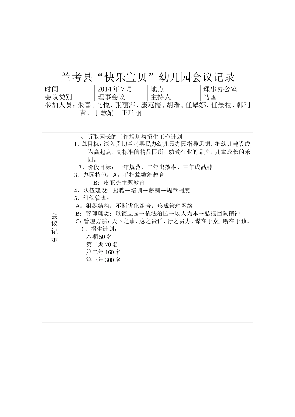 会议记录(同名16575)_第2页