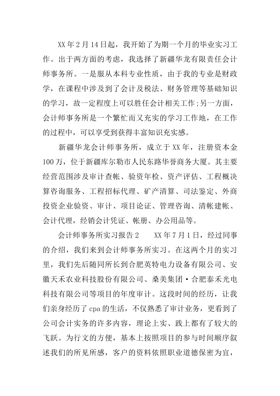 会计师事务所实习报告优秀(同名4201)_第3页