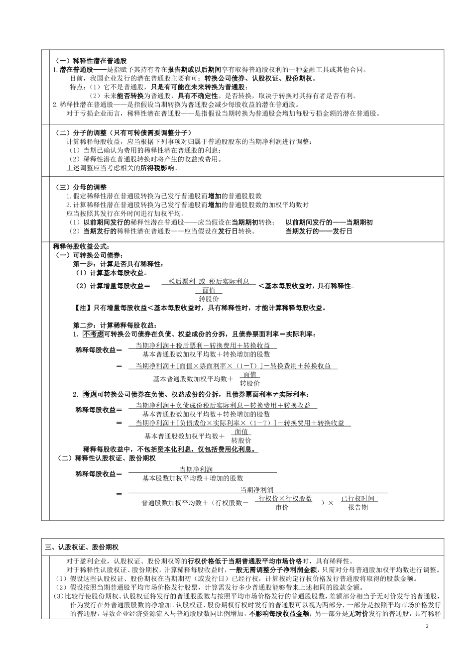 会计总结表格第26章_第2页