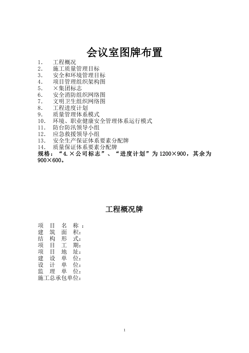 会议室图牌布置_第1页