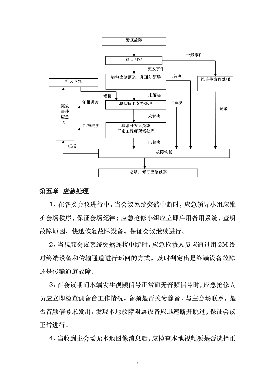会议系统应急预案_第3页