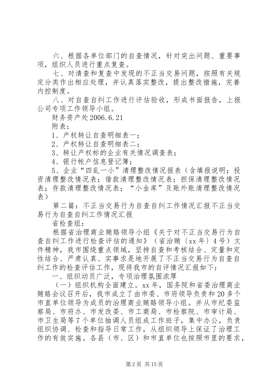 开展不正当交易行为自查自纠工作_第2页