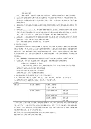 假肢与矫形器学