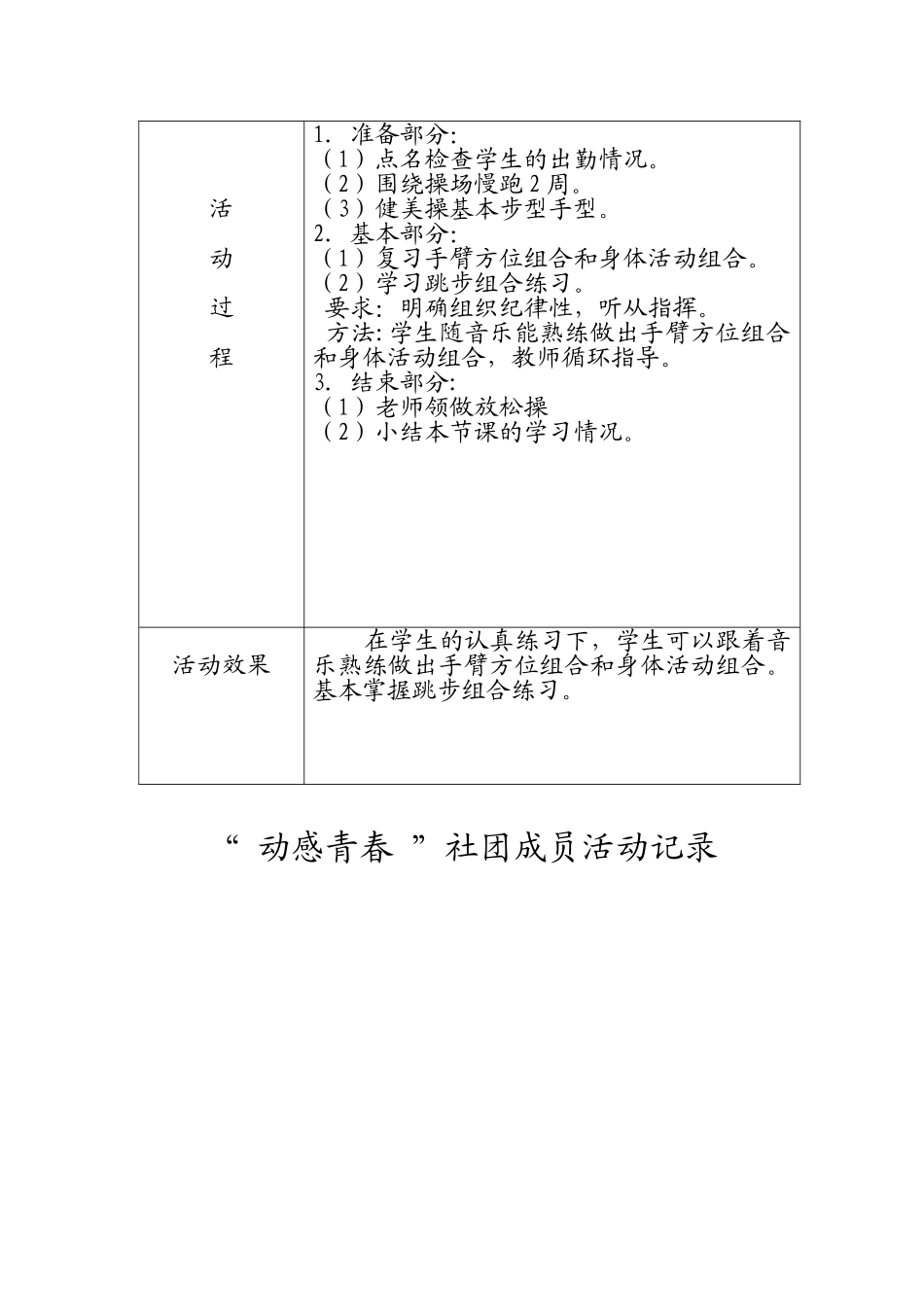 健身操社团活动记录(同名18180)_第3页