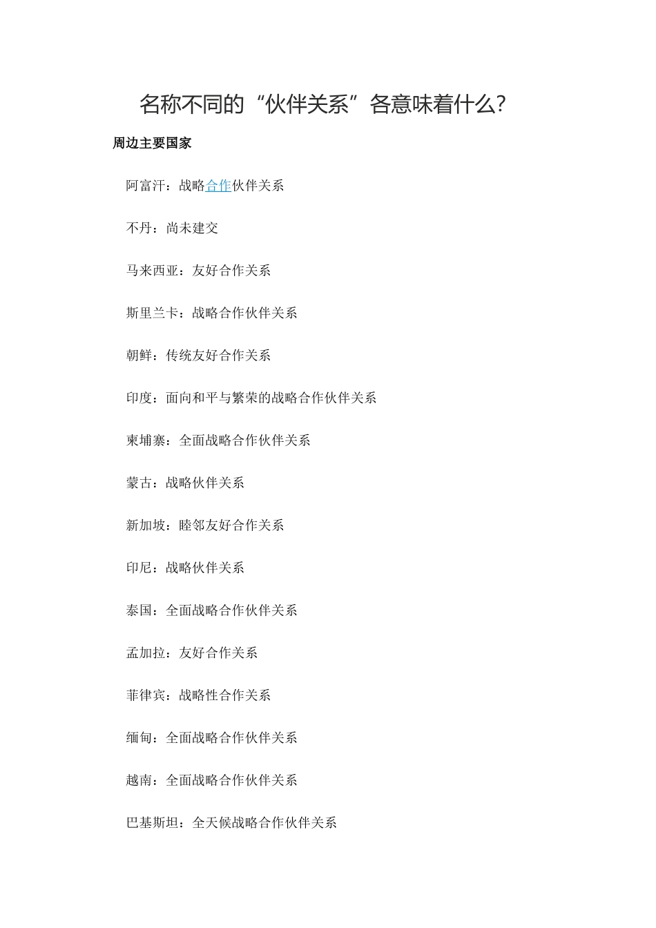 伙伴关系名称不同的含义_第1页