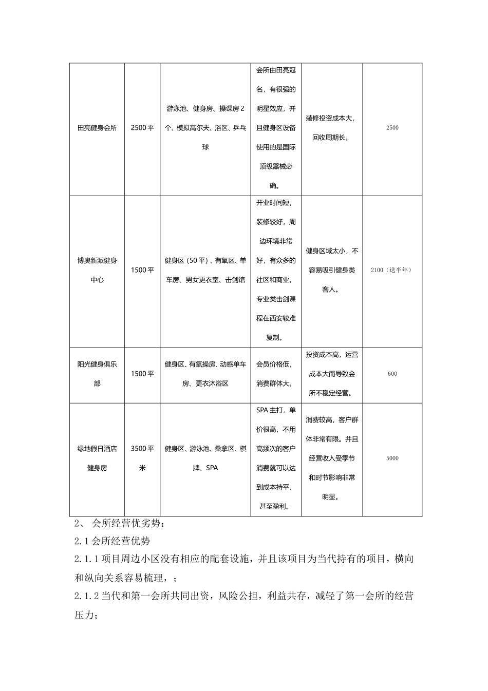 健身会所预售方案_第2页