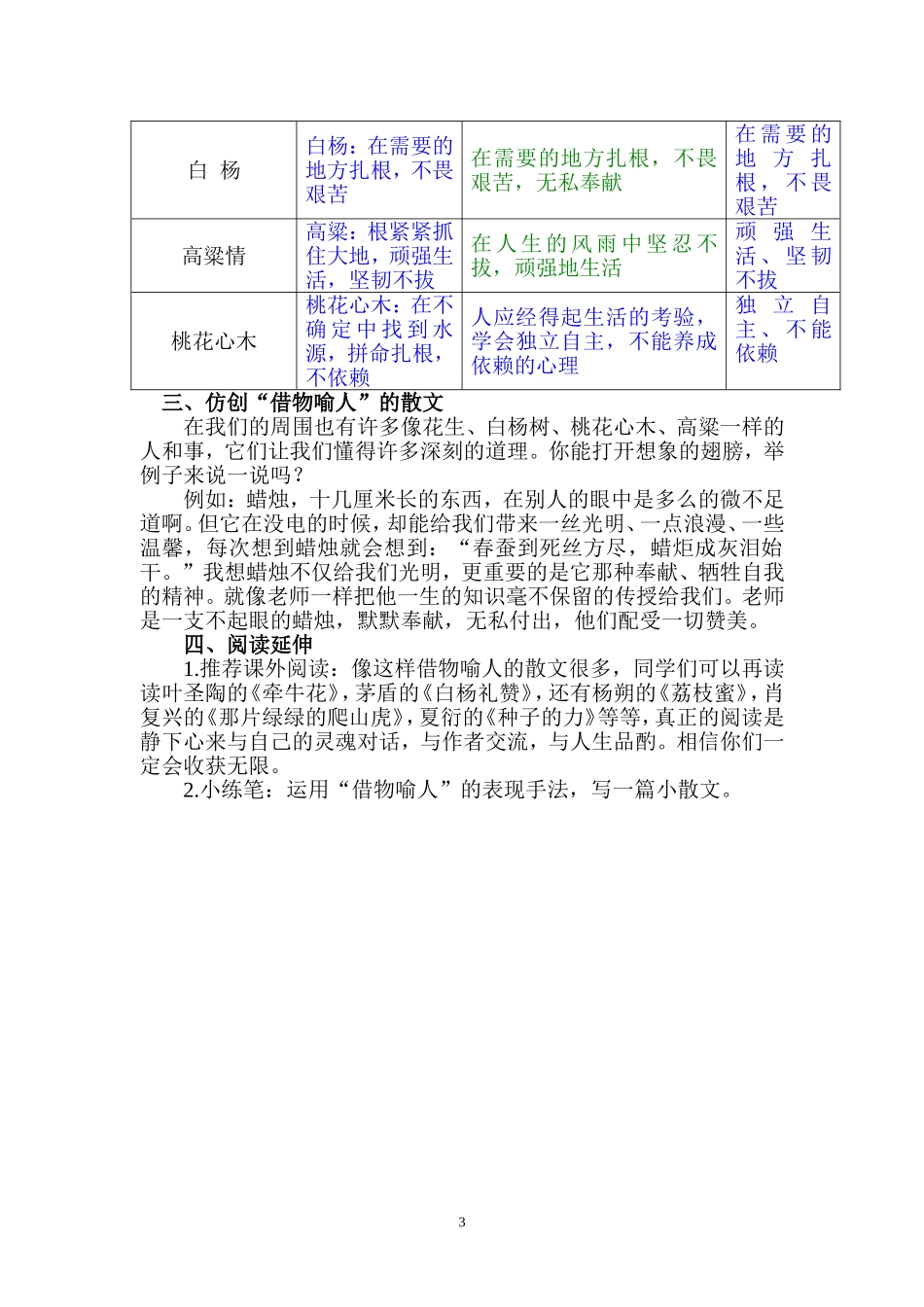 借物喻人教学设计-2_第3页