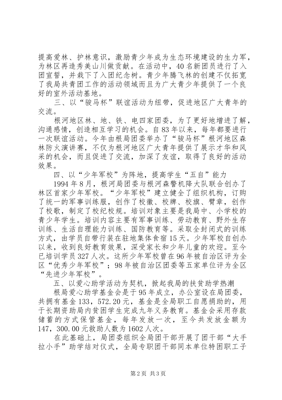 开展青少年文化活动总结材料_第2页