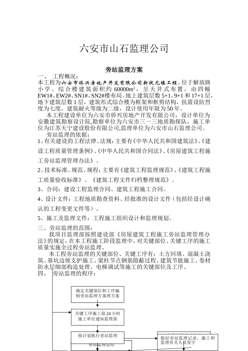 六安市侨兴房地产开发有限公司新状元楼工程_第2页