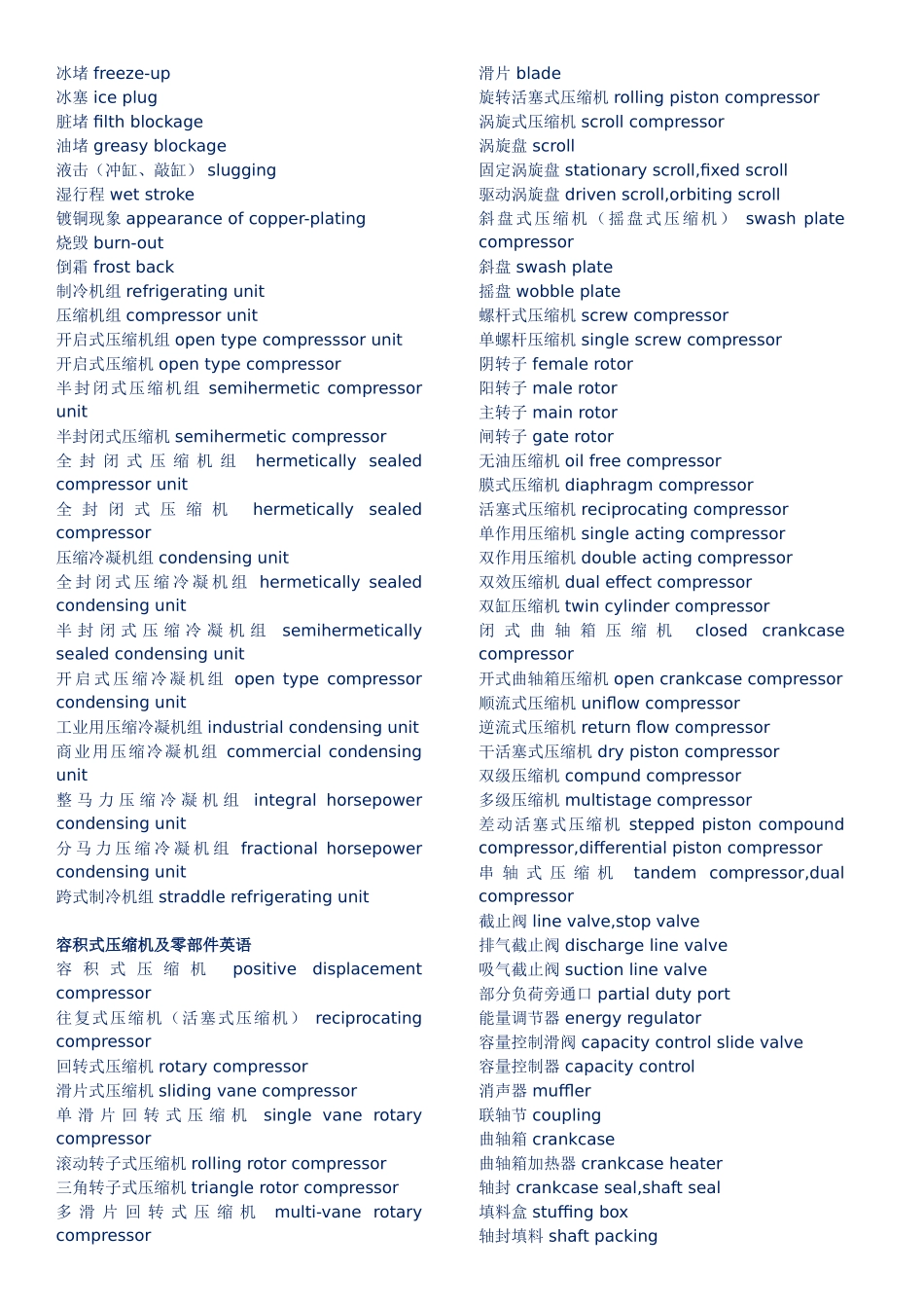 制冷专业英语大全_第3页