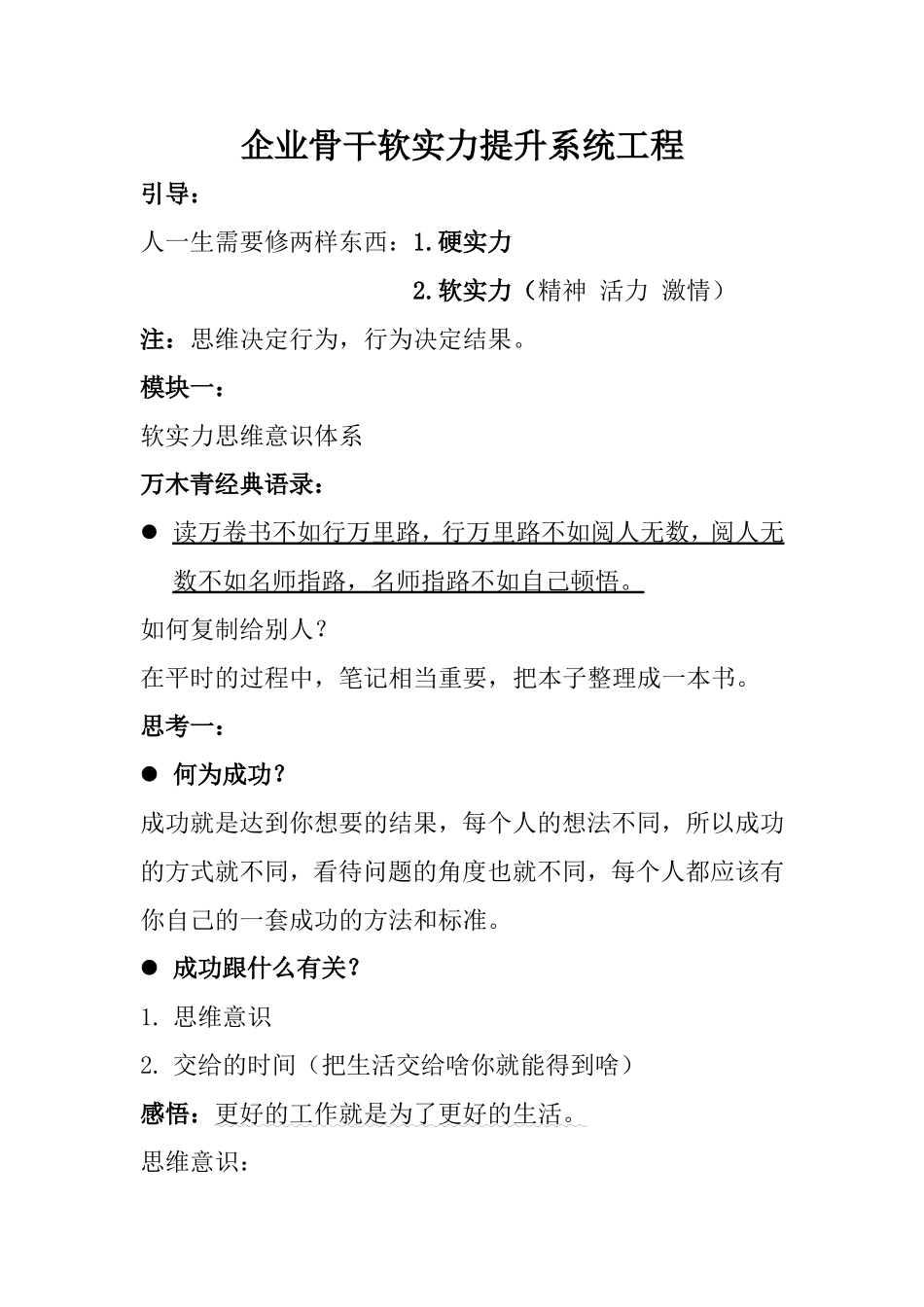 企业骨干软实力提升系统工程1_第1页