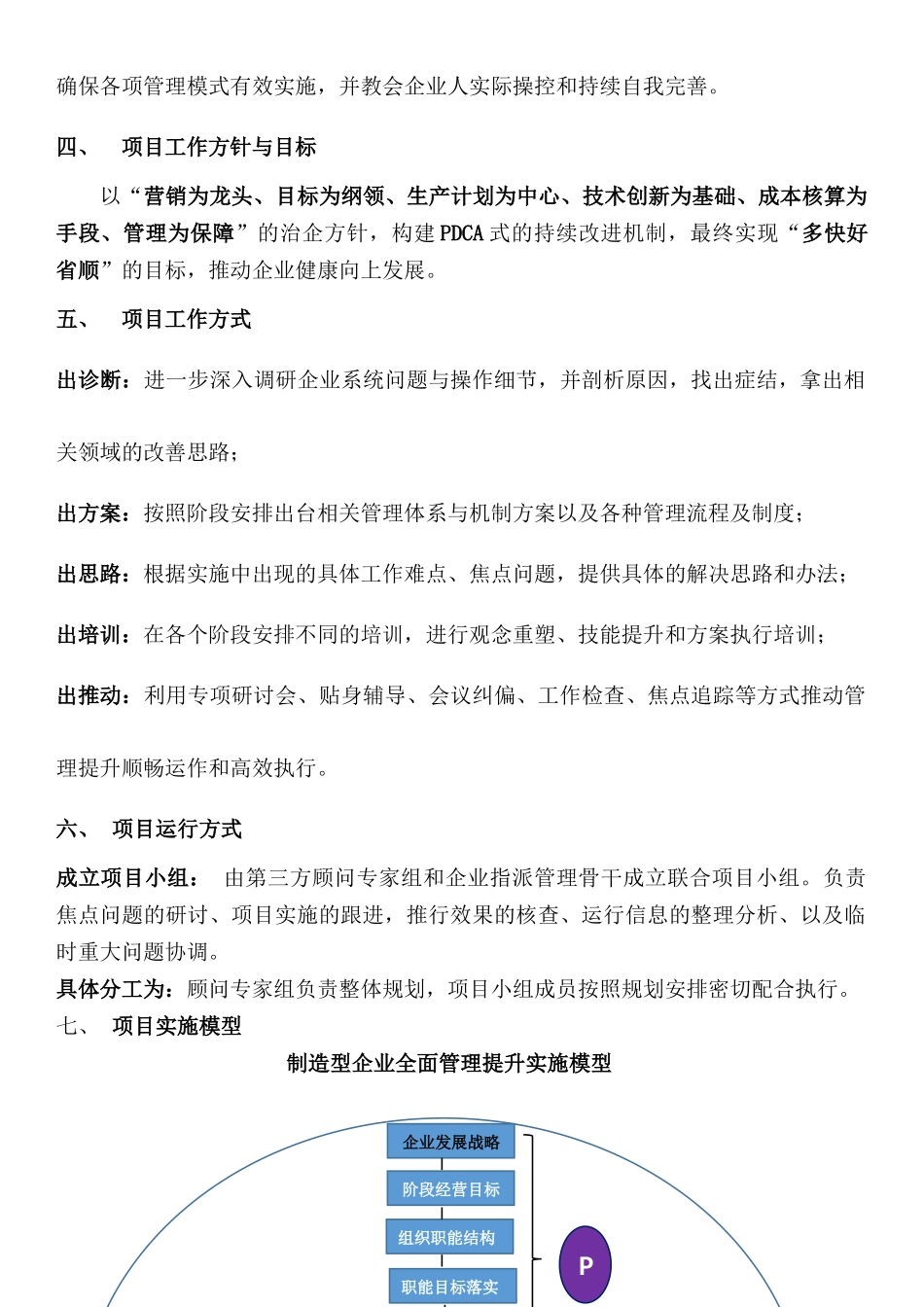 企业规范化管理提升计划书_第3页