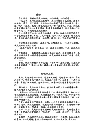 六年级作文(同名2179)