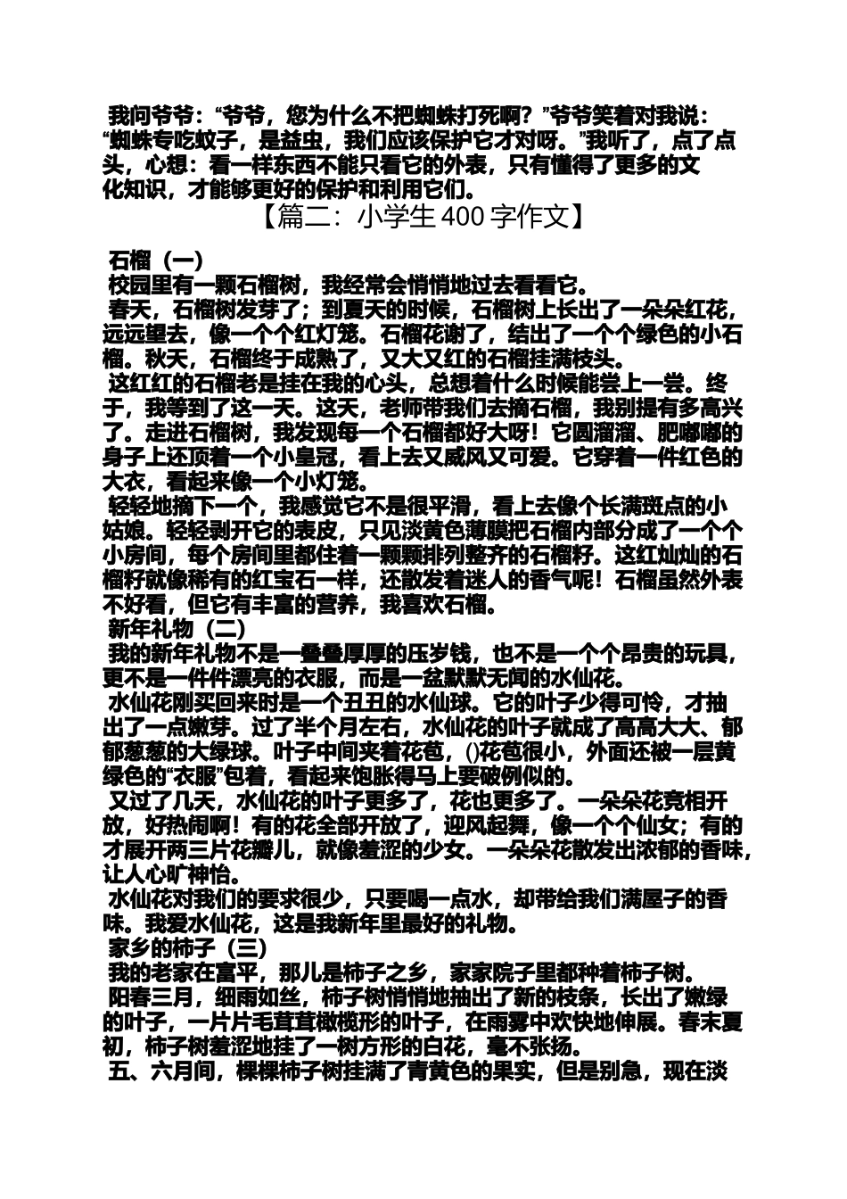六年级作文之登高作文300字小学生作文400字_第3页