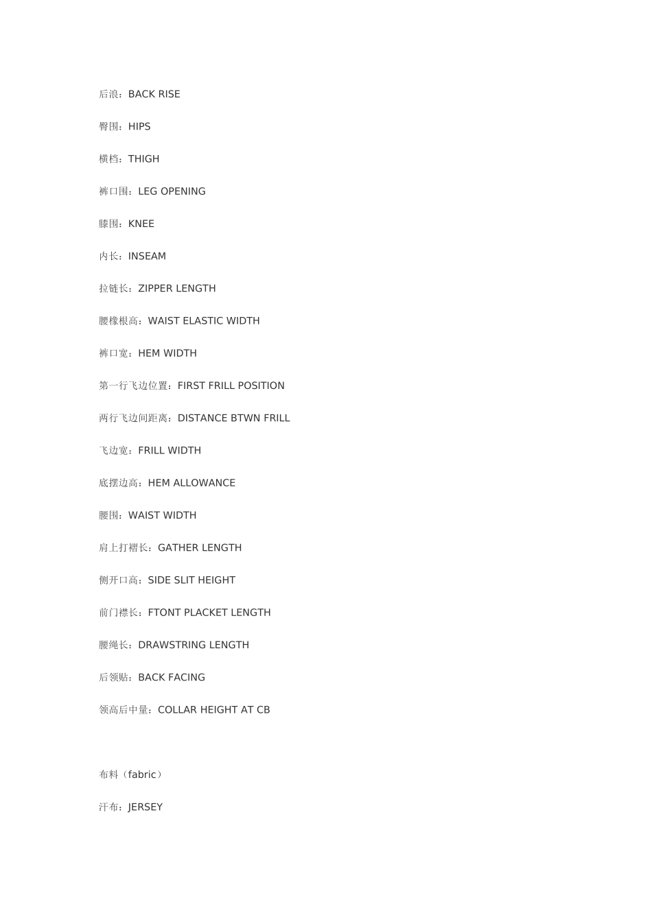 全部-外贸服装英语_第2页