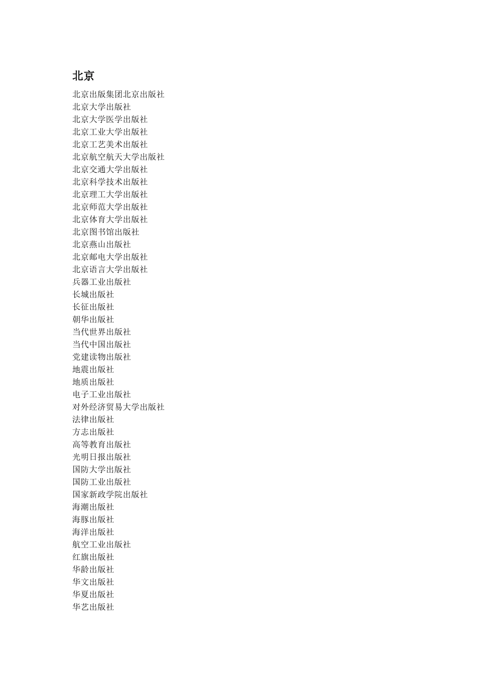 全国500家图书出版社列表清单_第1页