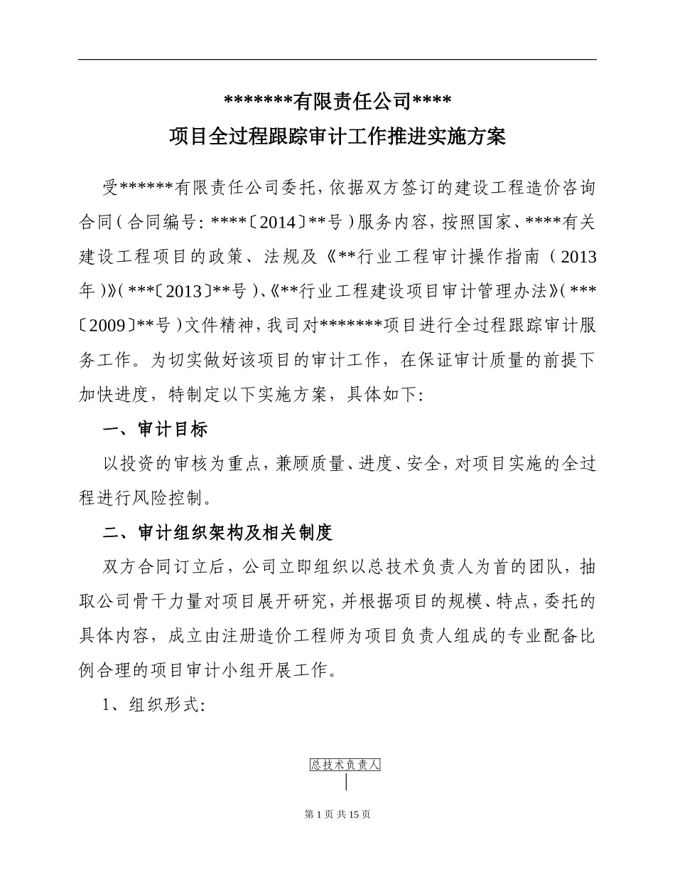 全过程跟踪审计工作方案解读_第1页