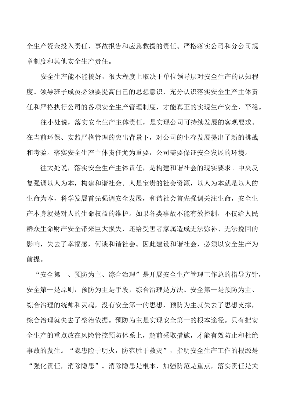 全面落实安全生产主体责任重要意义_第2页