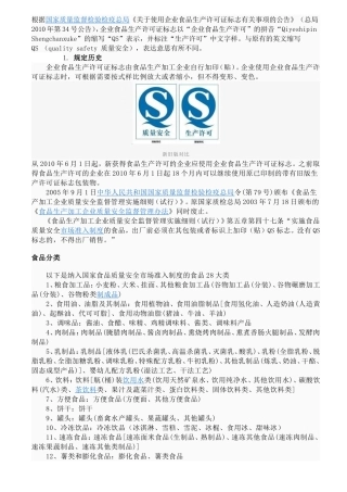 企业食品生产许可证标志OPL