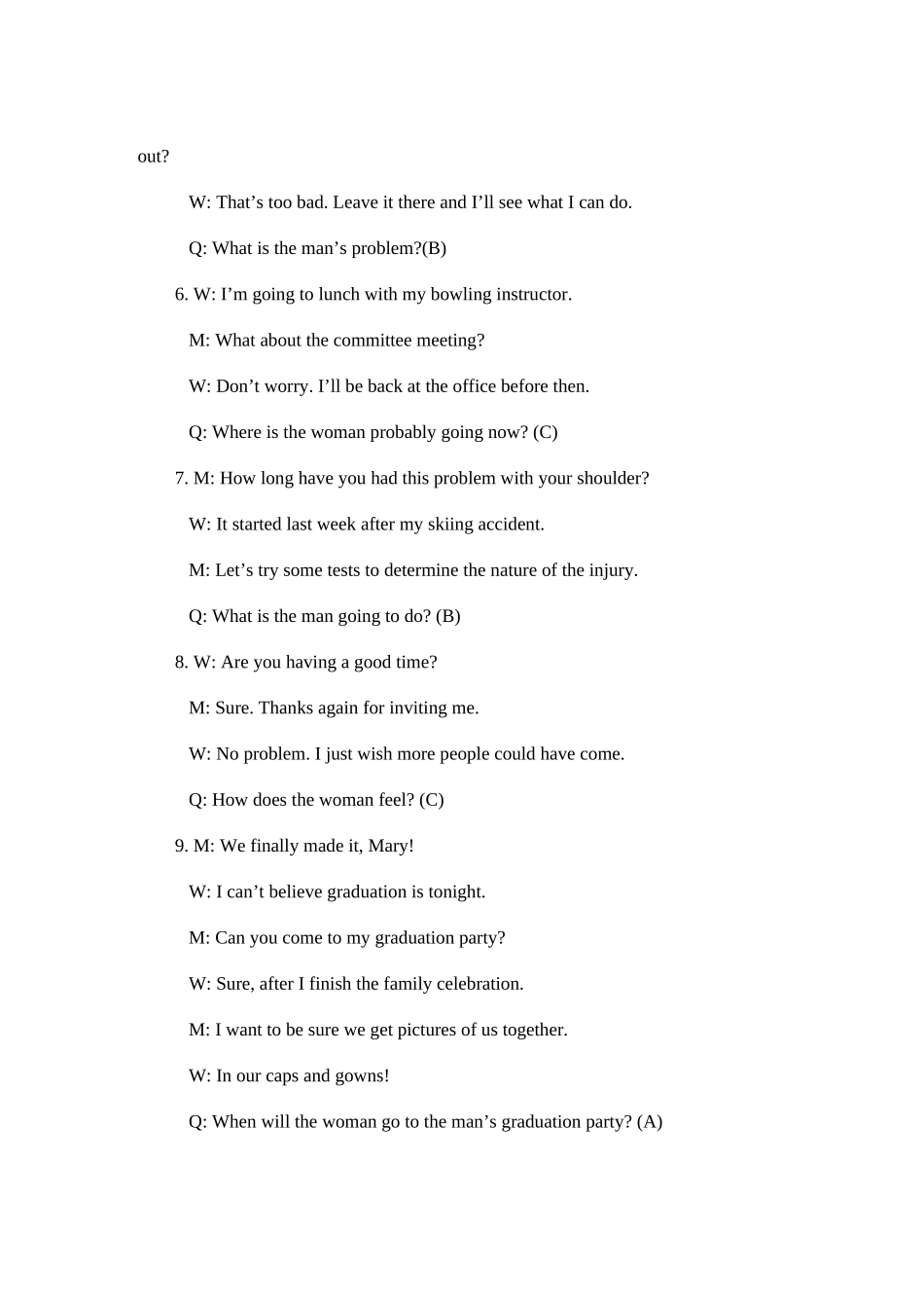 全国大学生英语竞赛(C类)2004年真题答案(含听力原文)_第2页