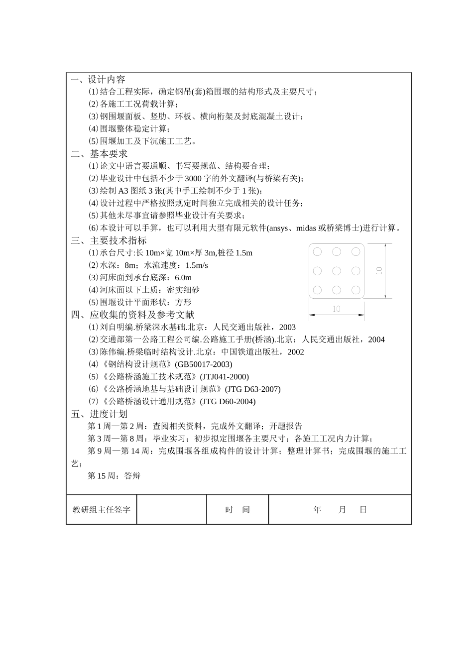 桥梁深水承台施工双壁钢吊(套)箱围堰设计和实现  桥梁工程管理专业_第2页
