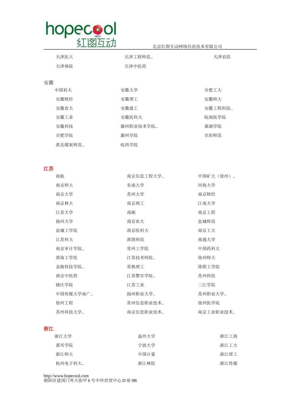 全国高校分布图_第3页