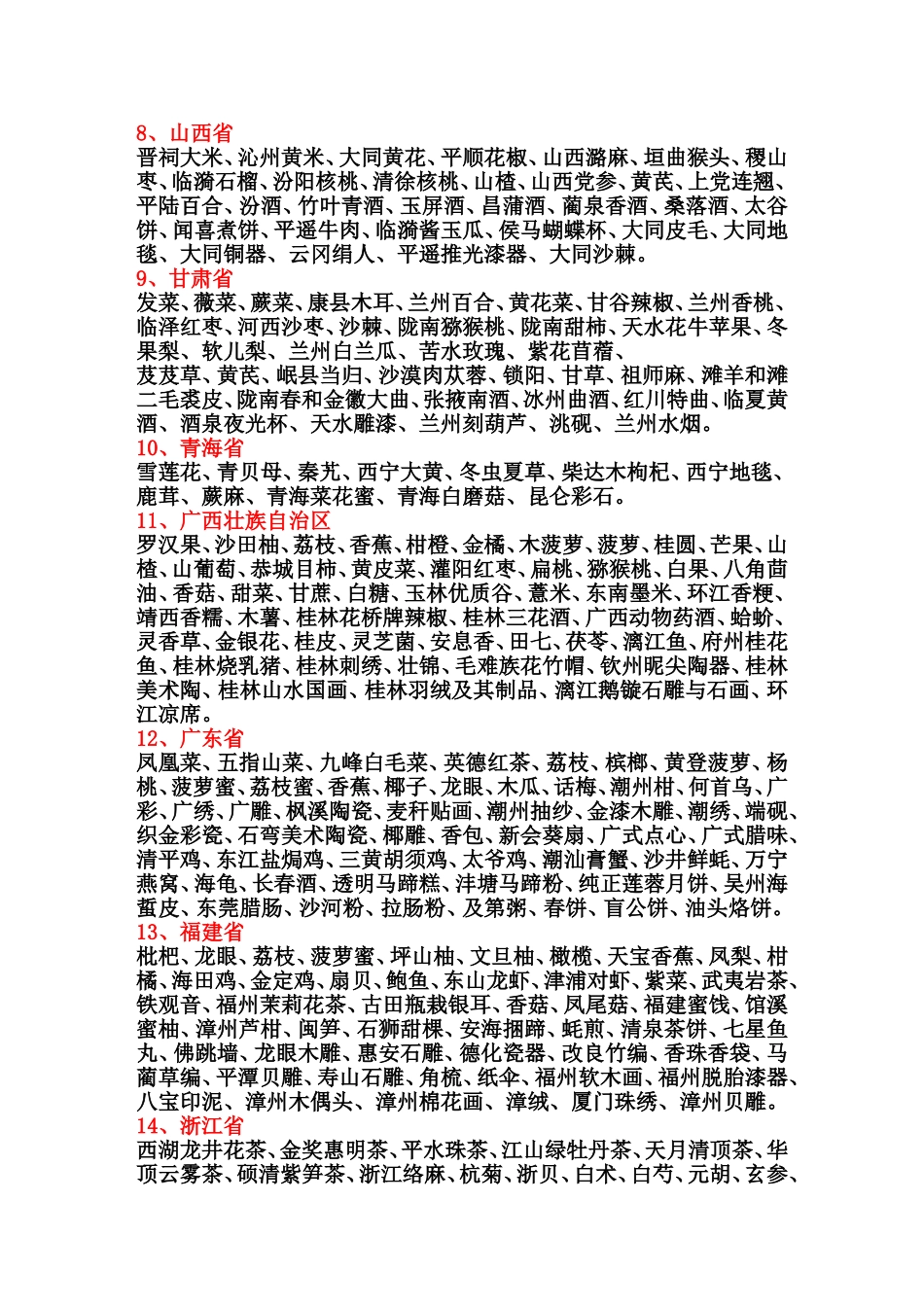 全国各地土特产_第2页