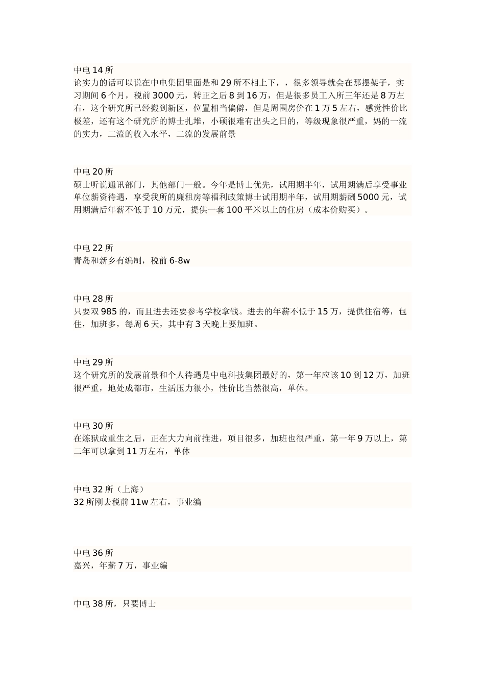 全国各研究所的待遇详解_第2页