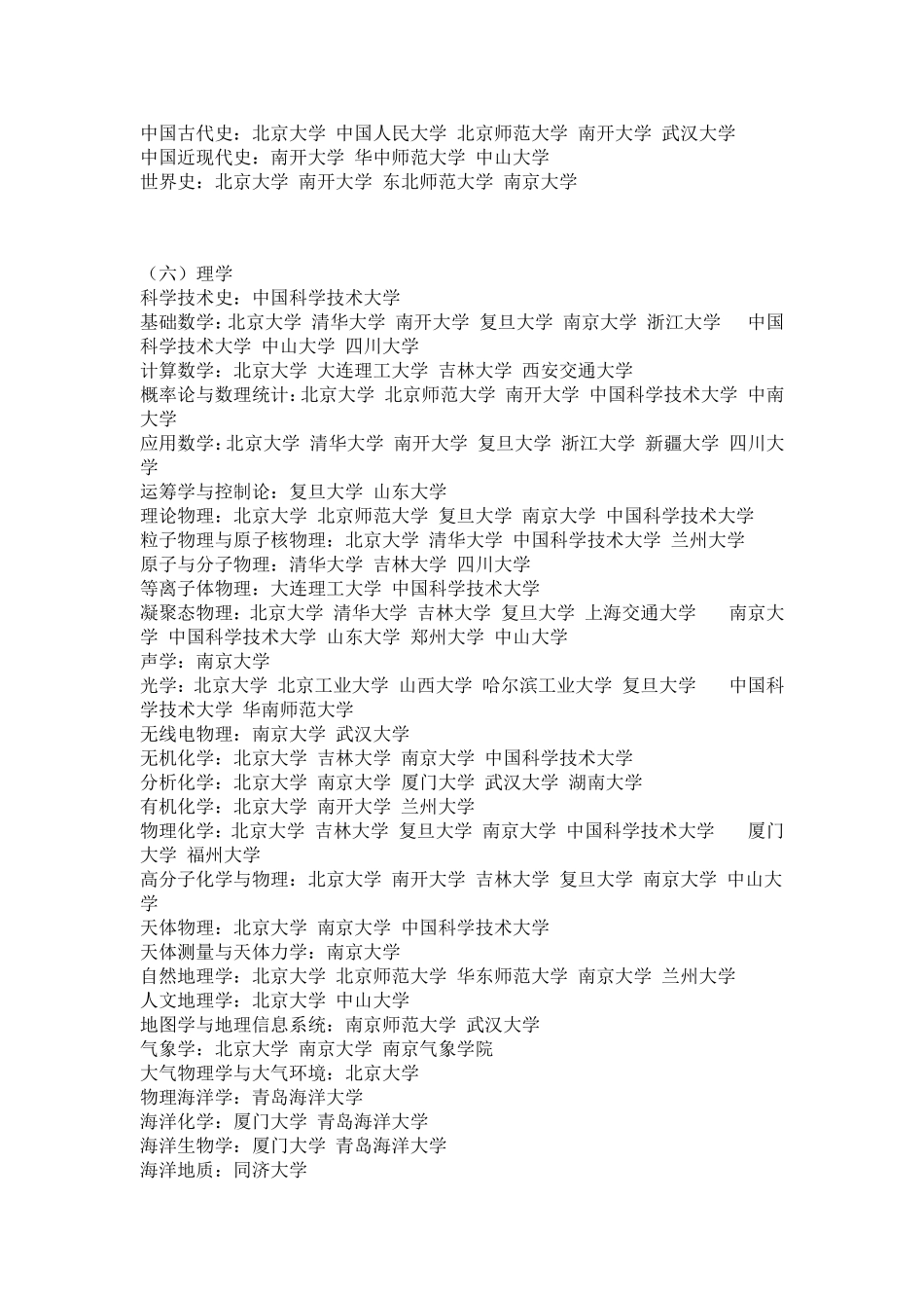 全重点学科好的考研大学_第3页