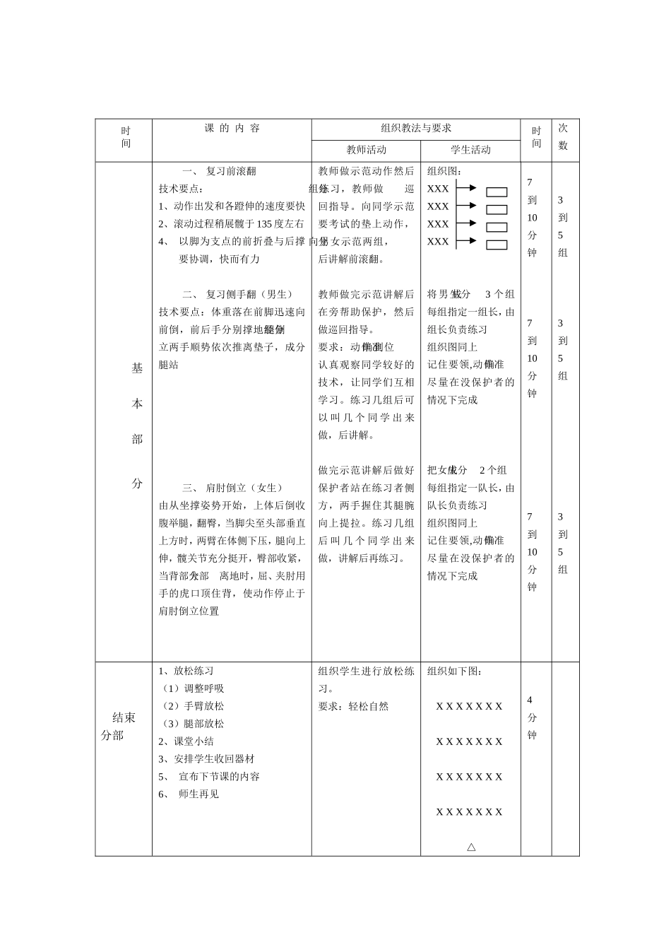 体操技巧教案(一)_第3页
