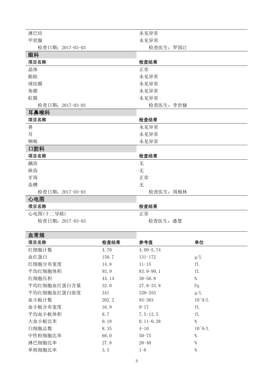 体检报告单汇总_第3页