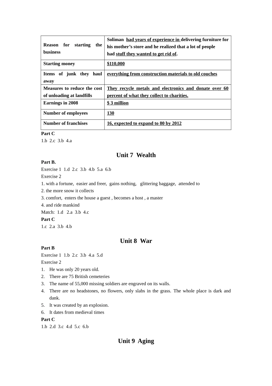 全新版大学英语听说教程4听力答案_第3页
