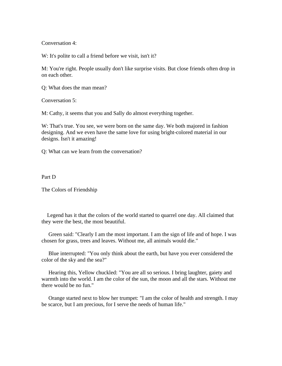 全新版大学英语听说教程4原文_第3页