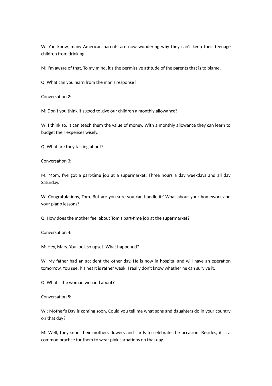 全新版大学英语听说教程第三册听力原文及答案_第3页