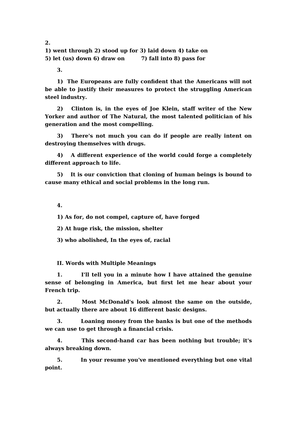 全新版大学英语综合教程3(第二版)课后习题答案_第3页