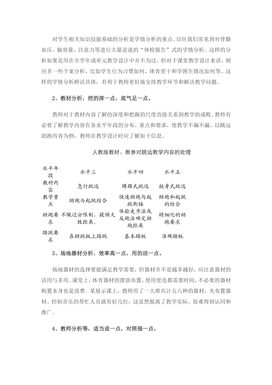 体育课堂教学设计五步骤_第2页