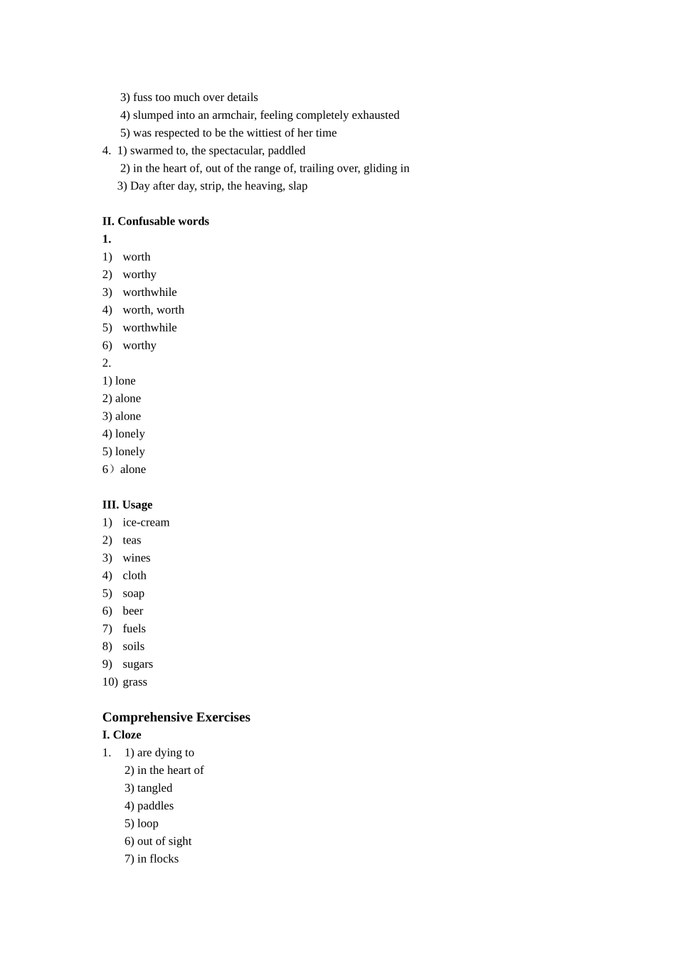 全新版大学英语综合教程的第8单元答案_第2页
