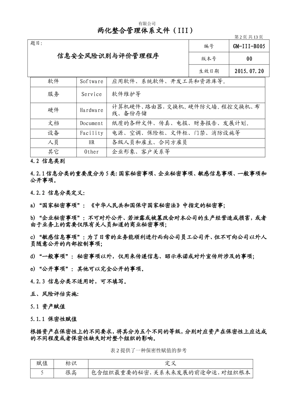 信息安全风险识别与评价管理程序_第2页