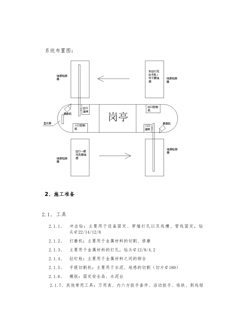 停车场系统施工工艺_第2页