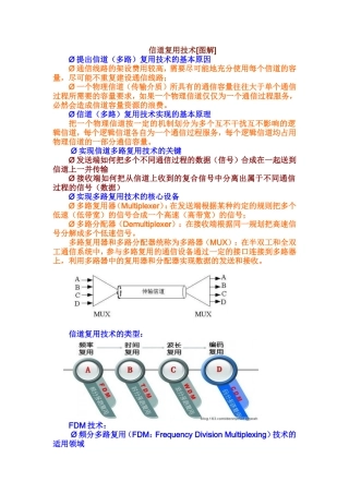信道复用技术[图解]