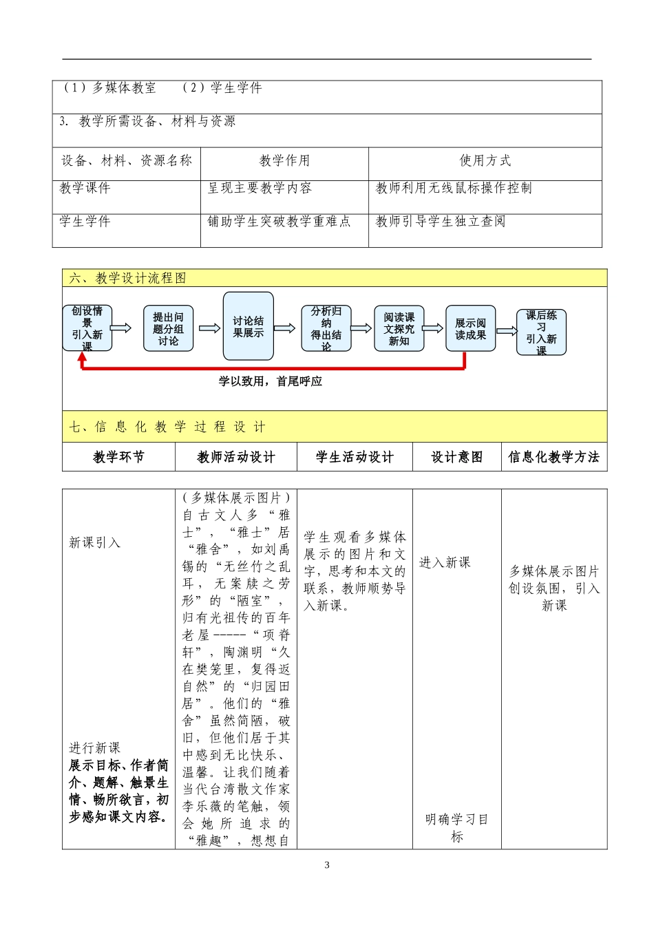 信息化教学设计——我的空中楼阁_第3页