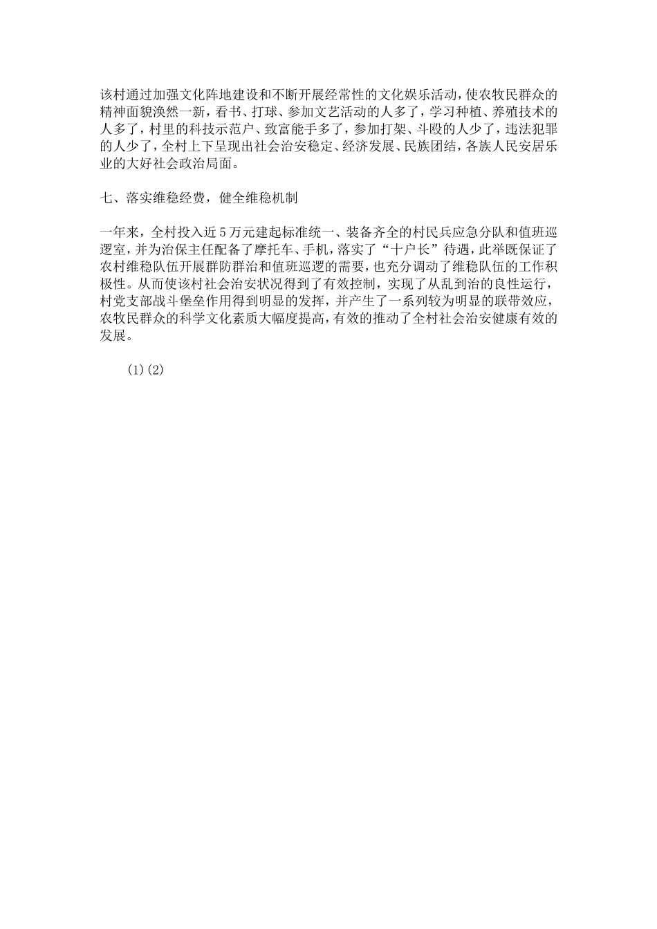 先进基层党组织推荐材料-总结报告模板_第3页